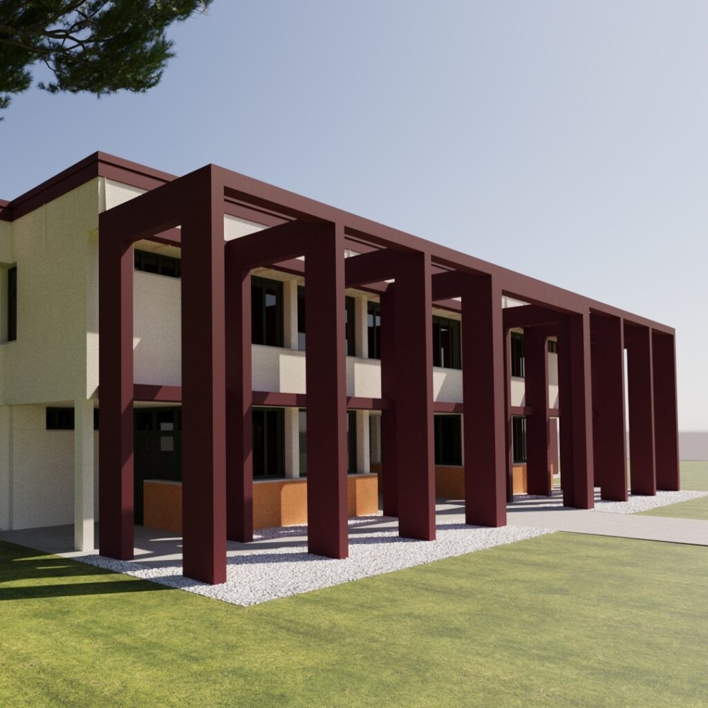 Scuola Don Chendi a Tresigallo.